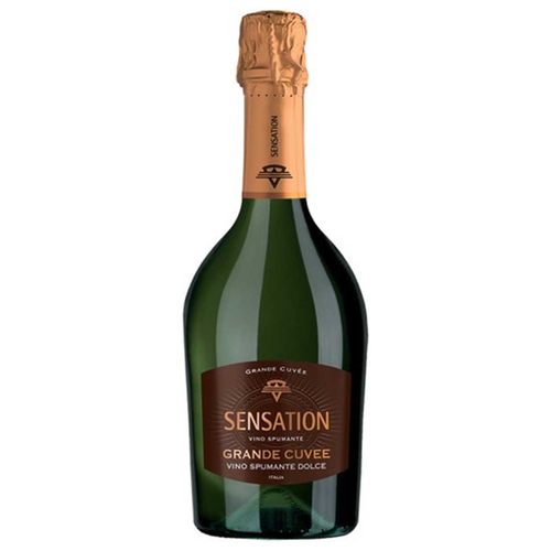 ВИНО ИГРИСТОЕ SENSATION GRANDE CUVEE БЕЛ П/СЛАД 10% 0,75л