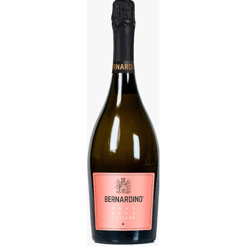 ВИНО ИГРИСТОЕ BERNARDINO ROSE BRUT РОЗ СУХ 11% 0,75л