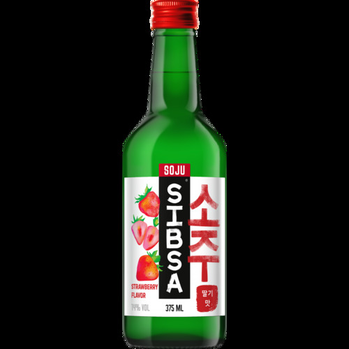 АПЕРИТИВ SOJU SIBSA КЛУБНИКА 14% 0,375л ст/б