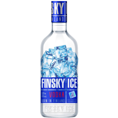 ВОДКА FINSKY ICE 40% 0,5л