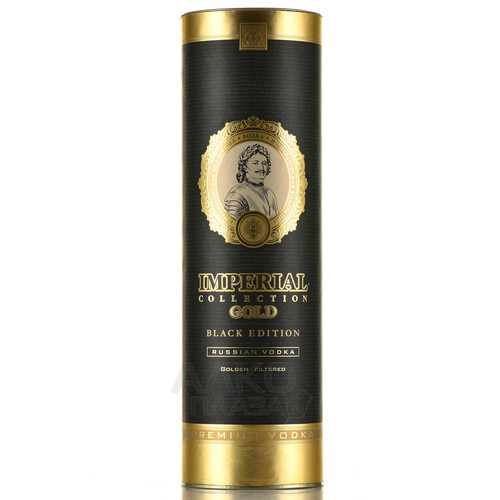 ВОДКА IMPERIAL COLLECTION GOLD 40% 1л Туба