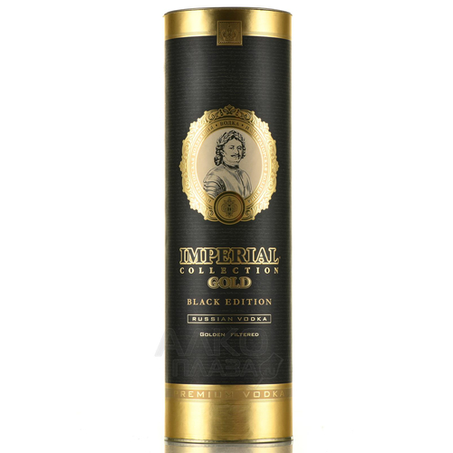 ВОДКА IMPERIAL COLLECTION GOLD 40% 1л Туба